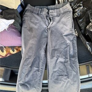 Calvin Klein Men's Charcoal Chinos